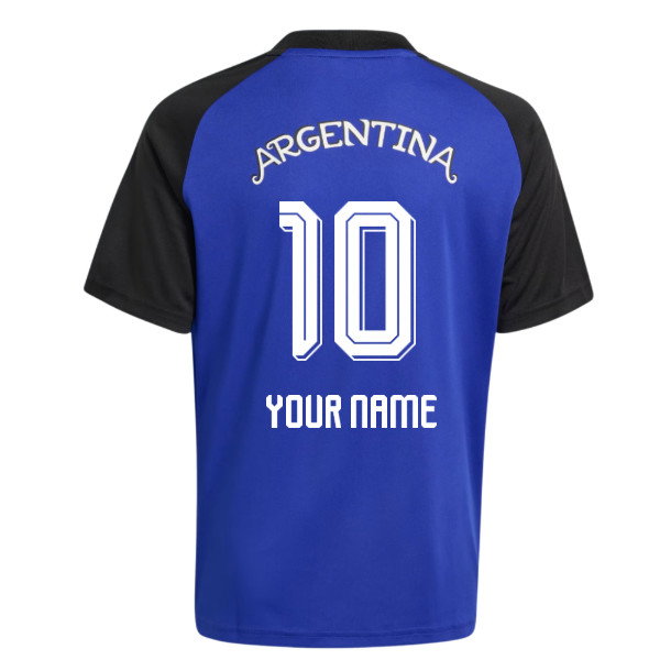 2026-2027 Argentina Away Pre-Match Shirt (Blue) - Kids (Your Name)-SoccerKits Hub | Buy Soccer Jerseys Online